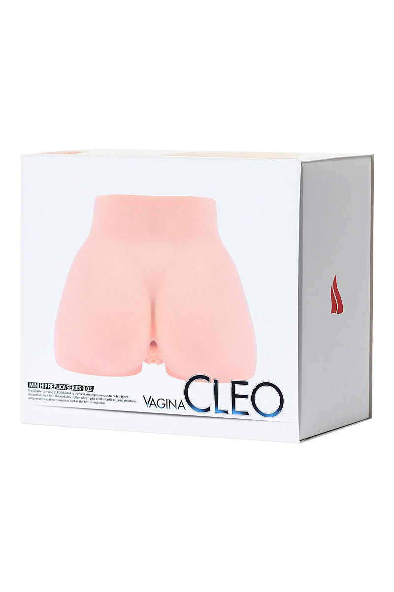 Мастурбатор реалистичный KOKOS Cleo, TPR, телесный, 13.5 см