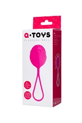 Вагинальные шарики A-Toys by TOYFA Rosi, силикон, розовый, 10,5 см